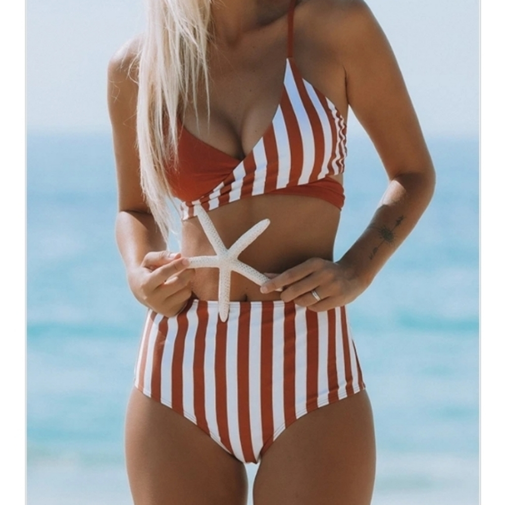 High-waisted Two piece bikini